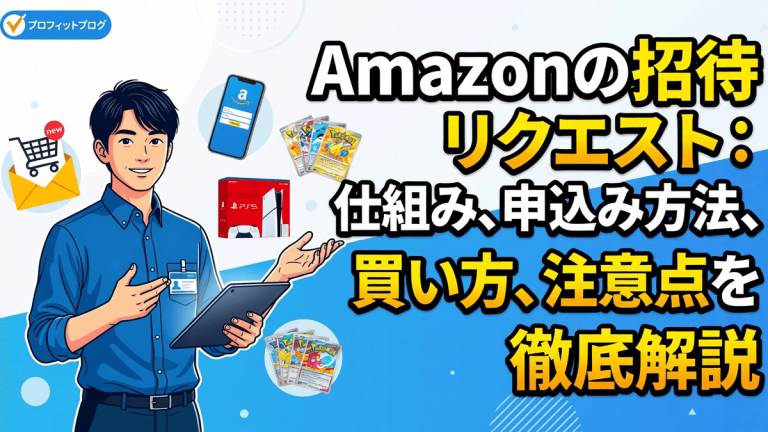Amazonの招待リクエスト：仕組み、申込方法、購入手順、注意点を徹底解説