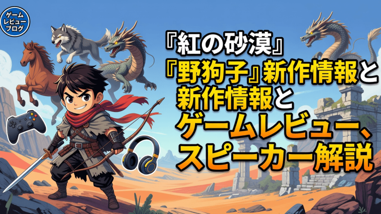 『紅の砂漠』『野狗子』新作情報とゲームレビュー、スピーカー解説
