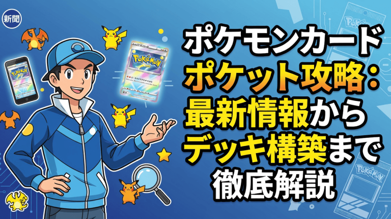 ポケモンカードポケット攻略：最新情報からデッキ構築まで徹底解説