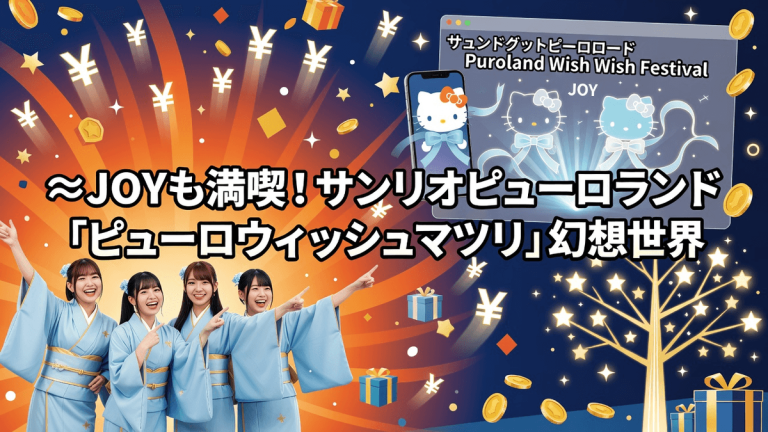 ≒JOYも満喫！サンリオピューロランド「ピューロウィッシュマツリ」幻想世界