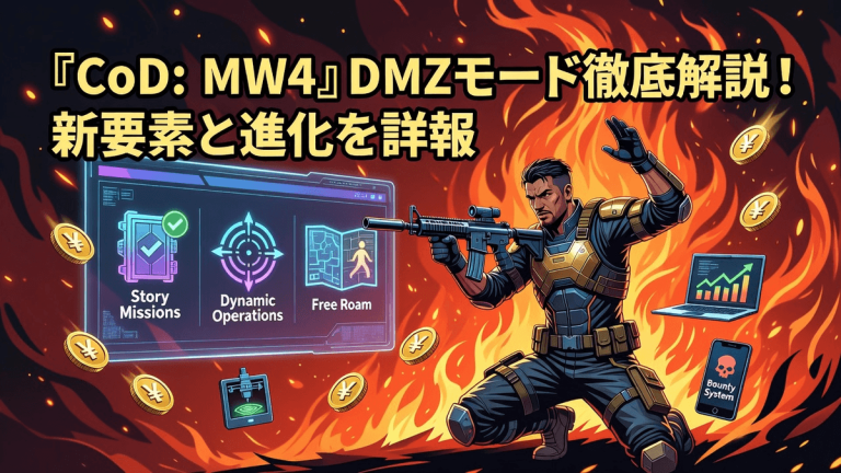 『CoD: MW4』DMZモード徹底解説！新要素と進化を詳報