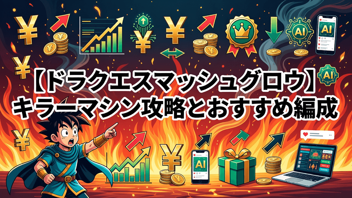 【ドラクエスマッシュグロウ】キラーマシン攻略とおすすめ編成