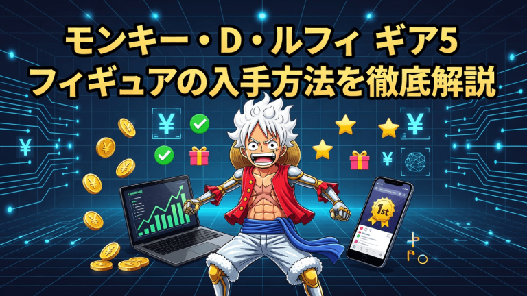 モンキー・D・ルフィ ギア5 フィギュアの入手方法を徹底解説