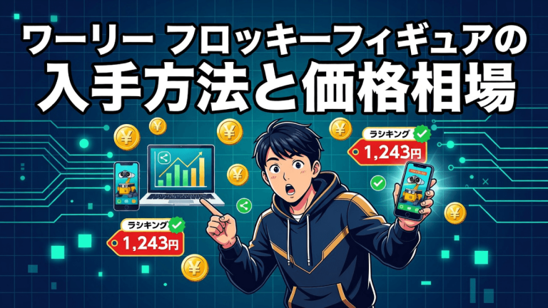 ワーリー フロッキーフィギュアの入手方法と価格相場