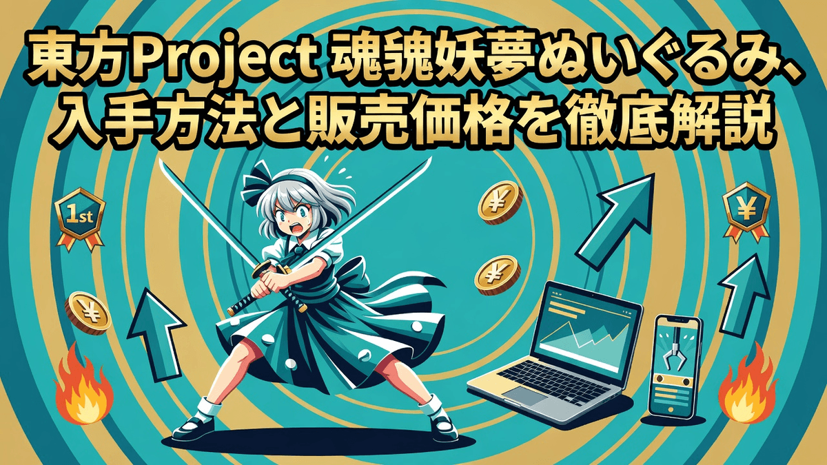 東方Project 魂魄妖夢ぬいぐるみ、入手方法と販売価格を徹底解説