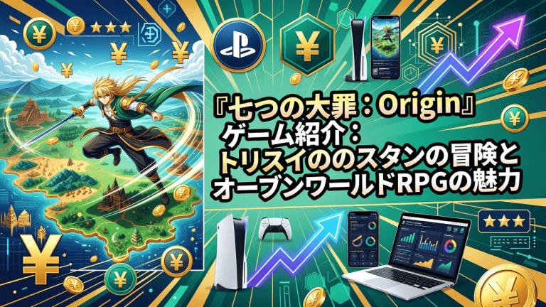 『七つの大罪：Origin』ゲーム紹介：トリスタンの冒険とオープンワールドRPGの魅力