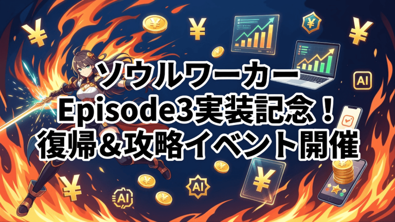 ソウルワーカー Episode3実装記念！復帰＆攻略イベント開催