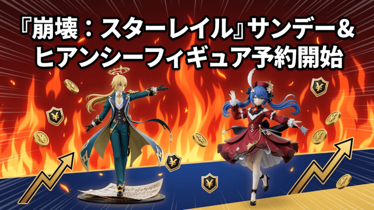 『崩壊：スターレイル』サンデー＆ヒアンシーフィギュア予約開始