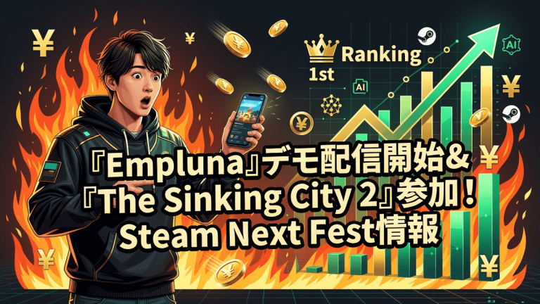 『Empluna』デモ配信開始＆『The Sinking City 2』参加！Steam Next Fest情報