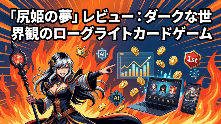 「屍姫の夢」レビュー：ダークな世界観のローグライトカードゲーム