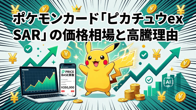 ポケモンカード「ピカチュウex SAR」の価格相場と高騰理由