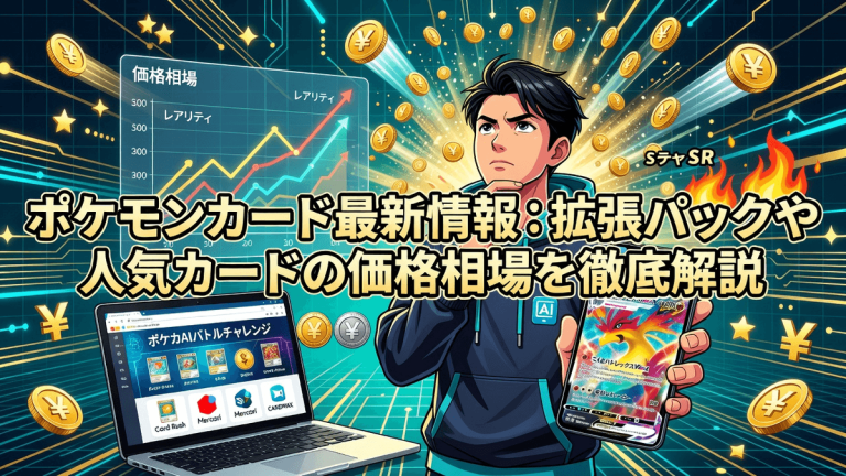ポケモンカード最新情報：拡張パックや人気カードの価格相場を徹底解説