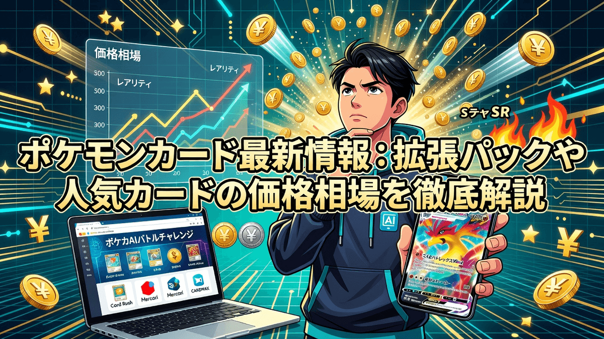 ポケモンカード最新情報：拡張パックや人気カードの価格相場を徹底解説