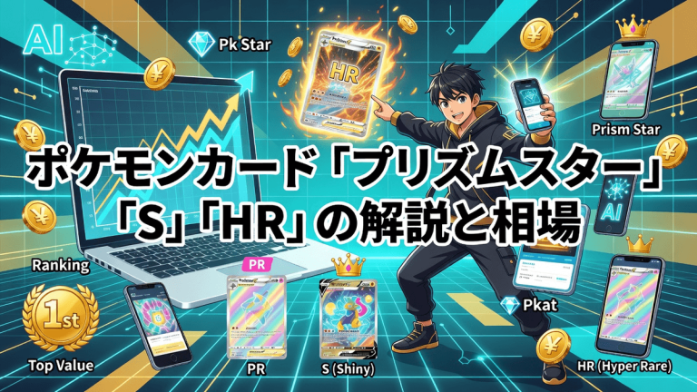 ポケモンカード「プリズムスター」「S」「HR」の解説と相場