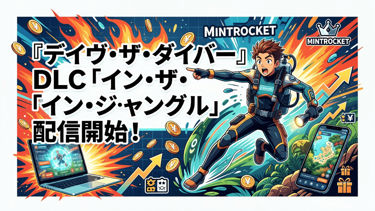 『デイヴ・ザ・ダイバー』DLC「イン・ザ・ジャングル」配信開始！