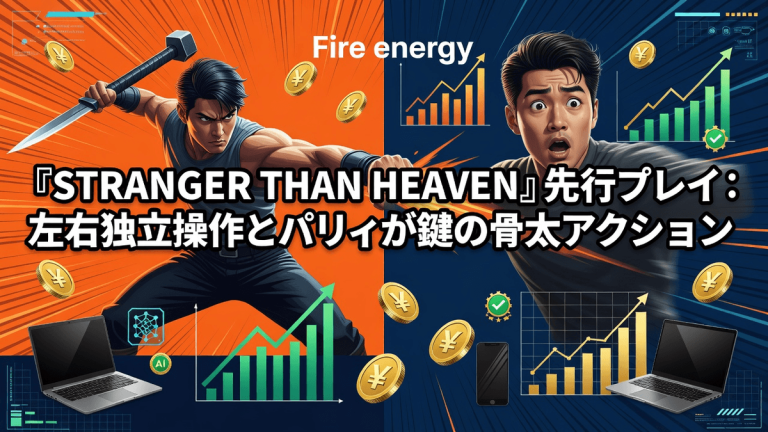 『STRANGER THAN HEAVEN』先行プレイ：左右独立操作とパリィが鍵の骨太アクション