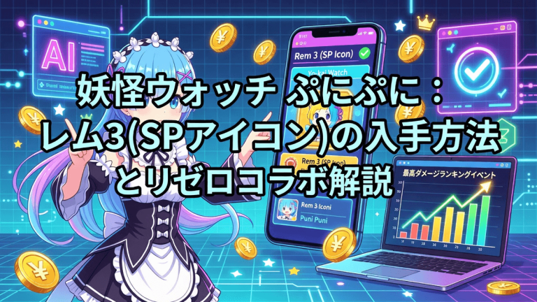 妖怪ウォッチ ぷにぷに：レム3(SPアイコン)の入手方法とリゼロコラボ解説