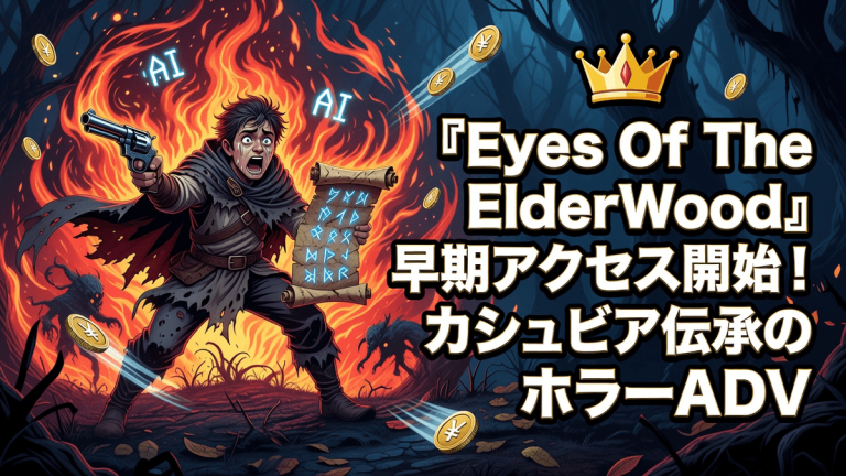 『Eyes Of The ElderWood』早期アクセス開始！カシュビア伝承のホラーADV