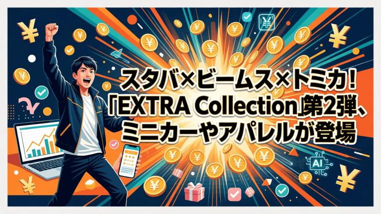 スタバ×ビームス×トミカ！「EXTRA Collection」第2弾、ミニカーやアパレルが登場