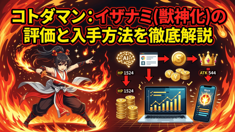 コトダマン：イザナミ(獣神化)の評価と入手方法を徹底解説