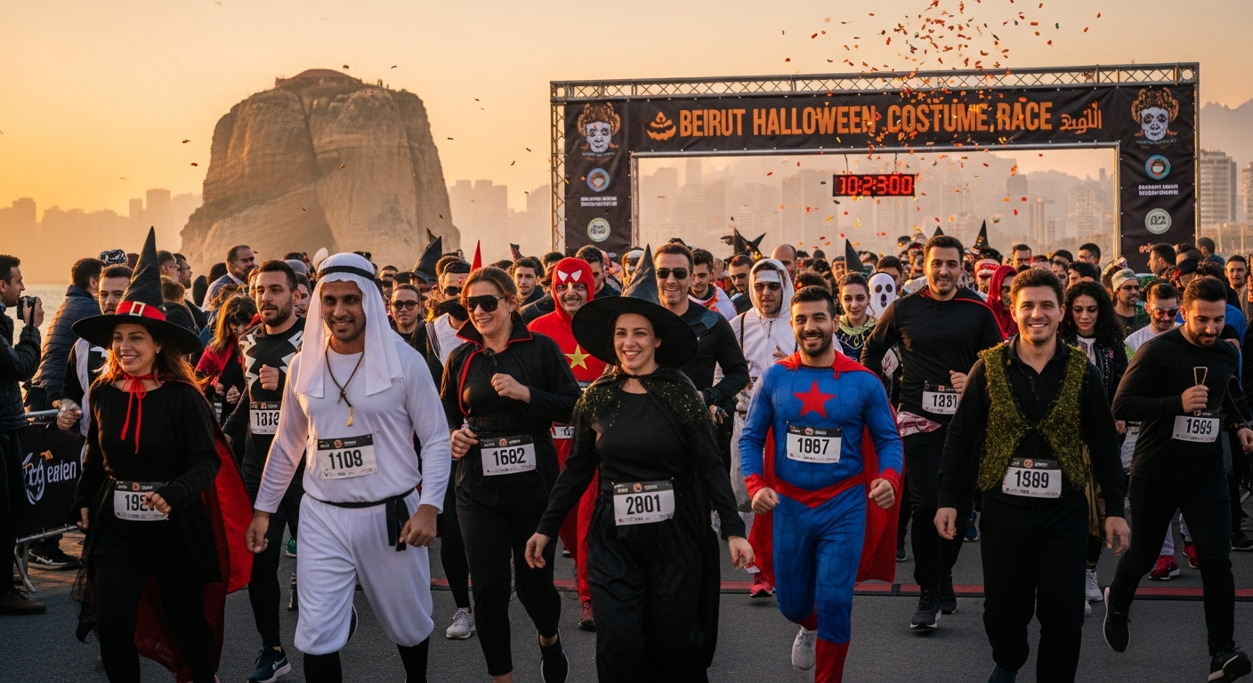 Beirut Celebrates Halloween with a Joyful Costume Race