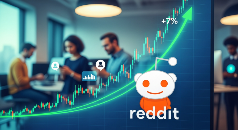Reddit Stock Surges 7% on Strong Advertising and User Growth