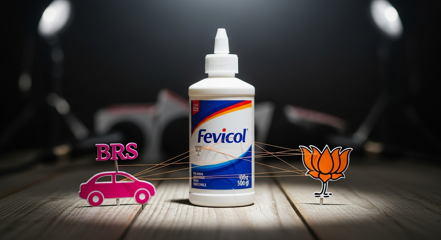 रेवंत रेड्डी का आरोप: BRS और BJP में 'फेविकोल का बंधन'