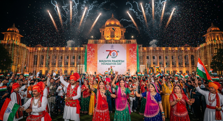 Madhya Pradesh Celebrates 70th Foundation Day with Grand Festivities