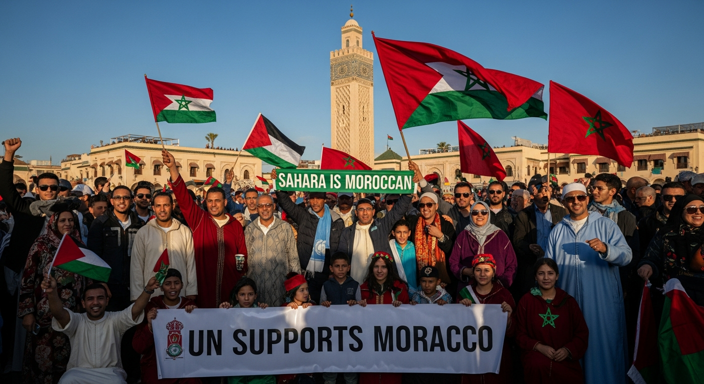 Morocco Celebrates UN Decision on Western Sahara Autonomy