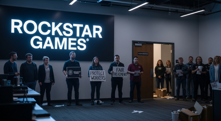 GTA VI Developer Rockstar Accused of Union Busting Amidst Firings