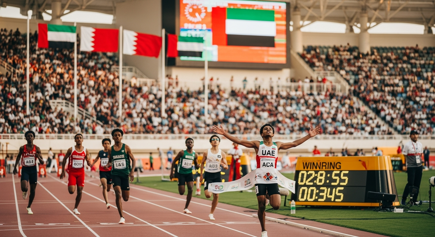 UAE Shines at Asian Youth Games in Bahrain, Secures Top Spot Among Arab Nations