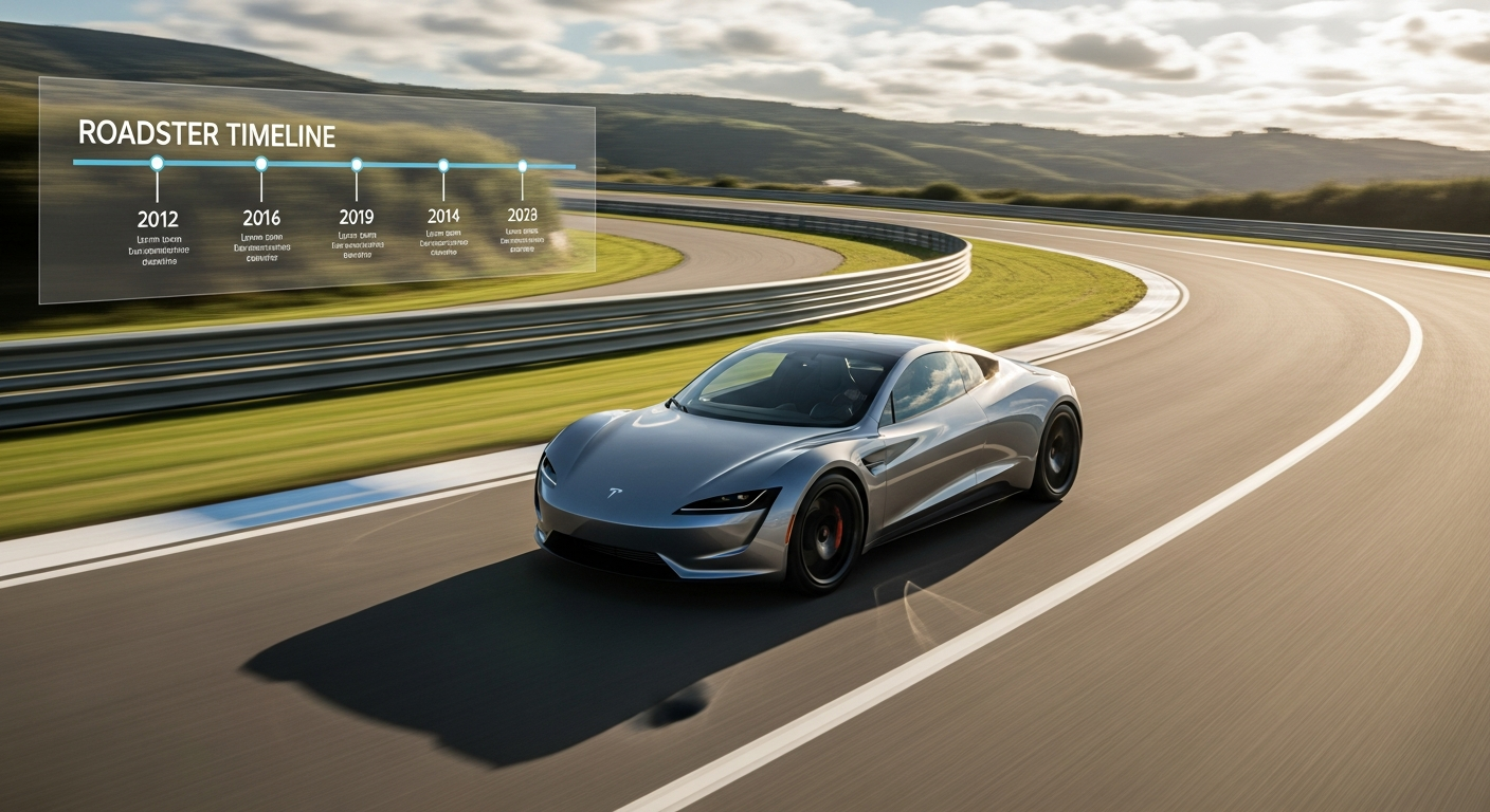 Musk Hints at Tesla Roadster Demo by Year-End: A Timeline