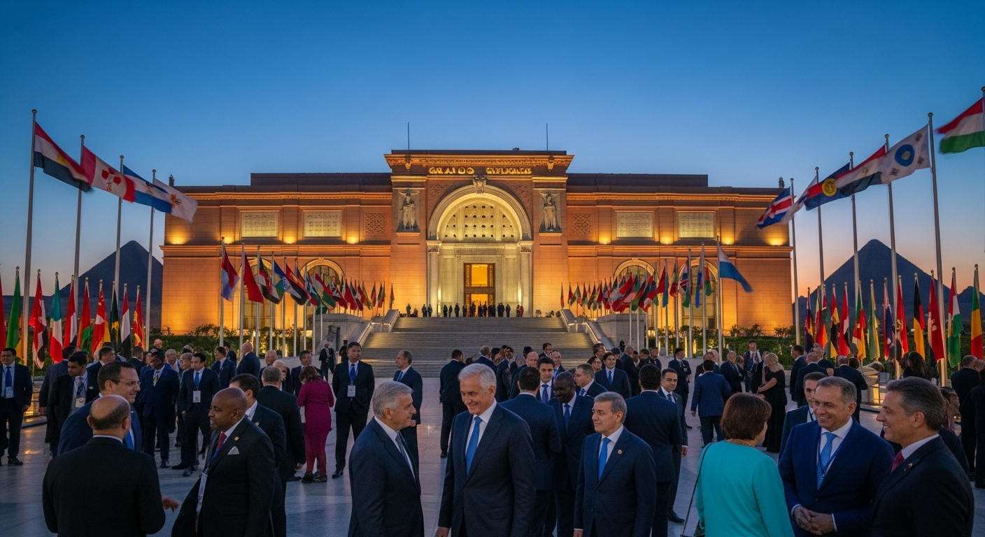 Global Gathering: Nations Unite for Grand Egyptian Museum Opening