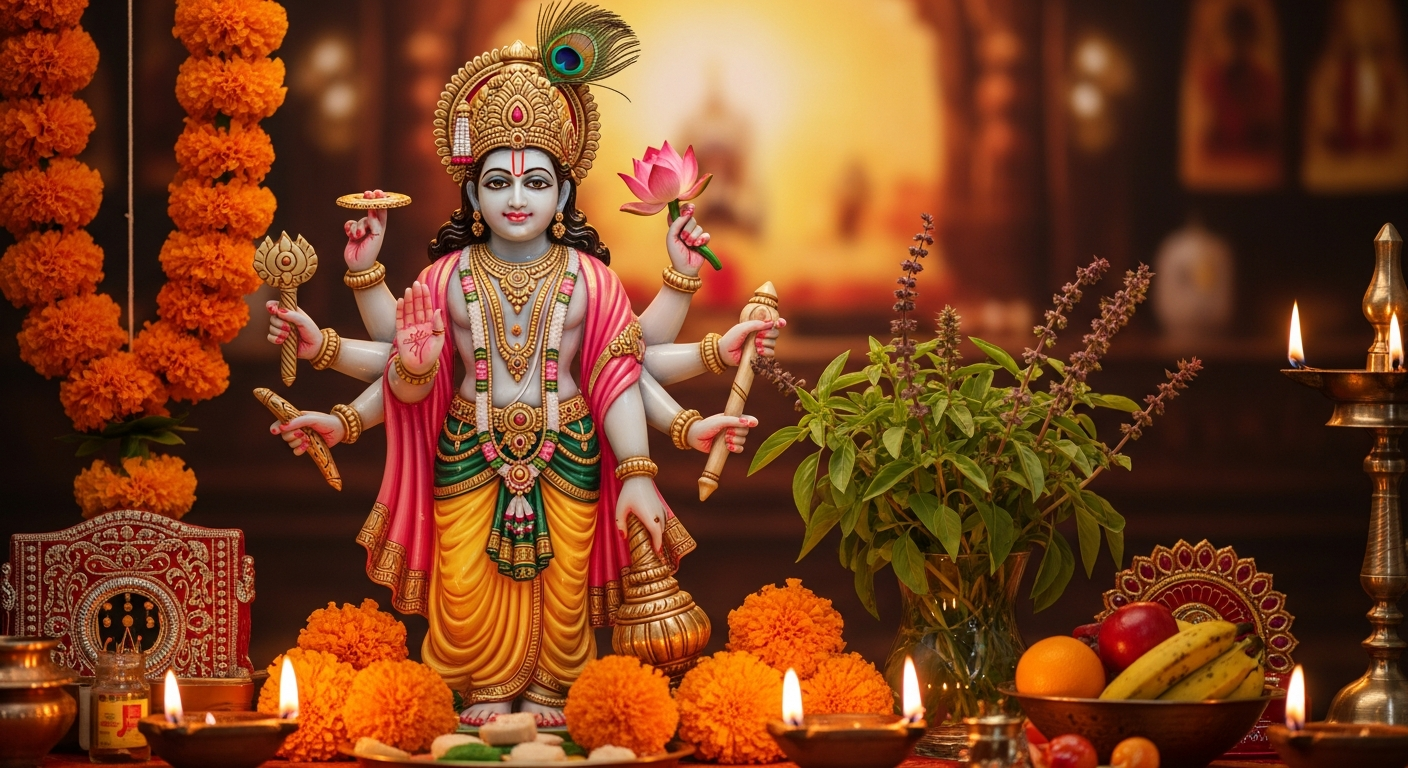 Dev Uthani Ekadashi: The Sacred Katha and Lord Vishnu's Blessings