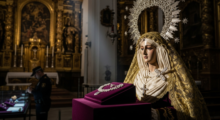 Theft of Virgin Mary's Jewels Rocks Spanish Church in Granada