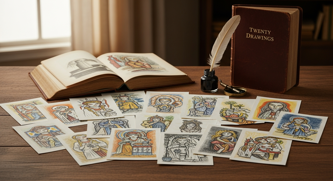 Gibran's Enduring Legacy: "Twenty Drawings" Reimagined