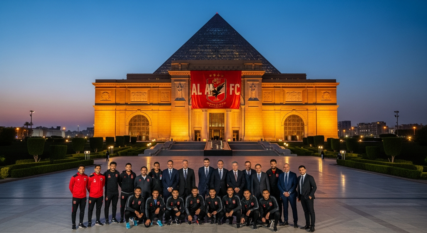 Al Ahly FC Celebrates Grand Egyptian Museum Opening: A Cultural Milestone