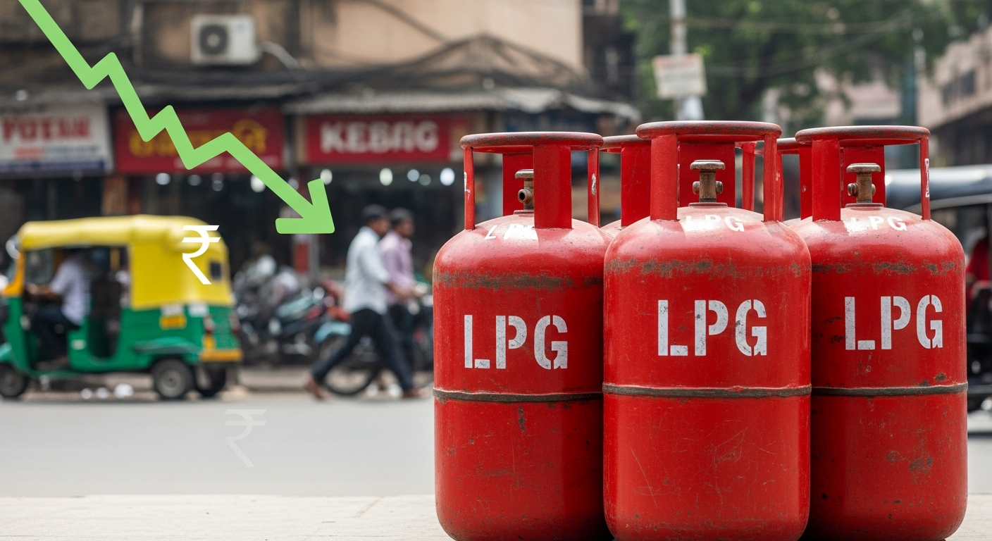 LPG Cylinder Prices Fall: Relief for Businesses in Mumbai and Delhi