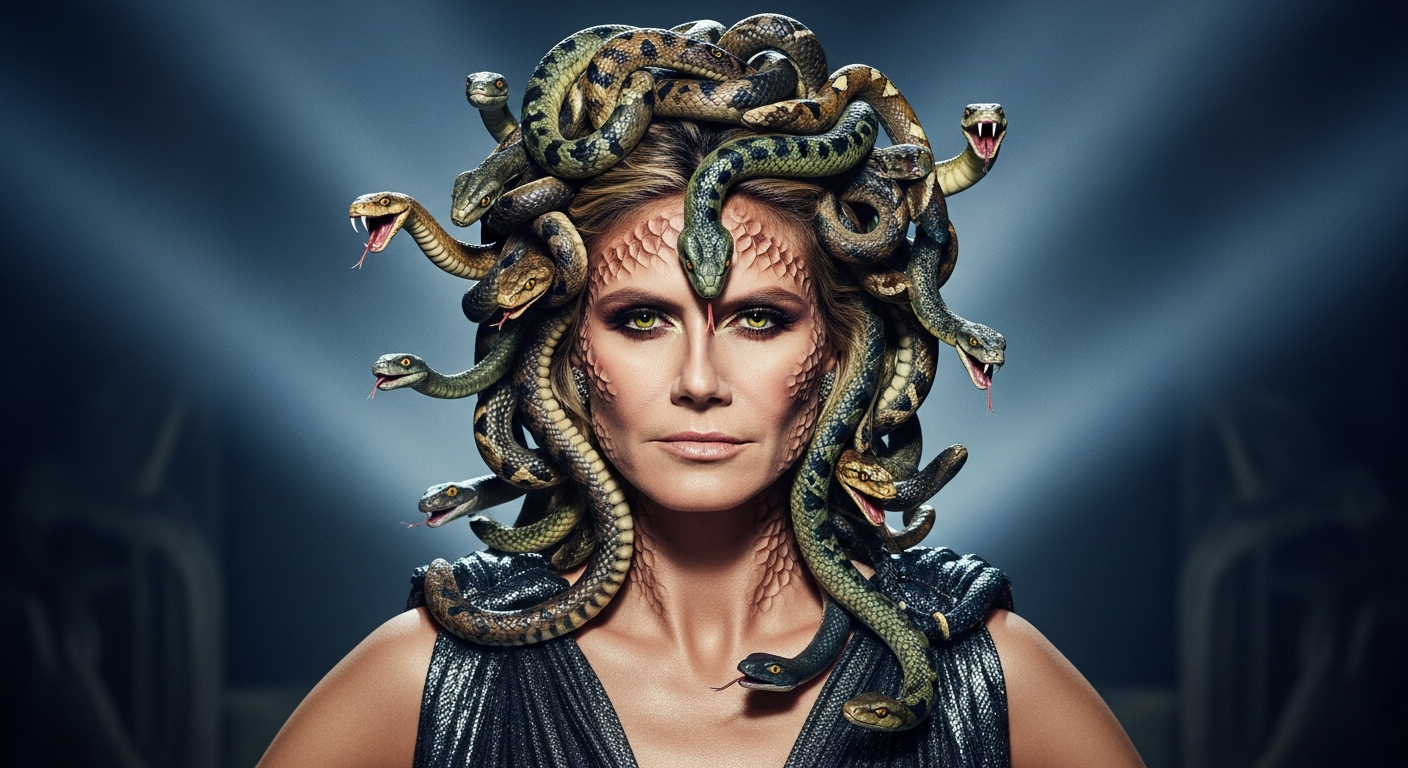Heidi Klum's Medusa Halloween Transformation: A Stunning Spectacle