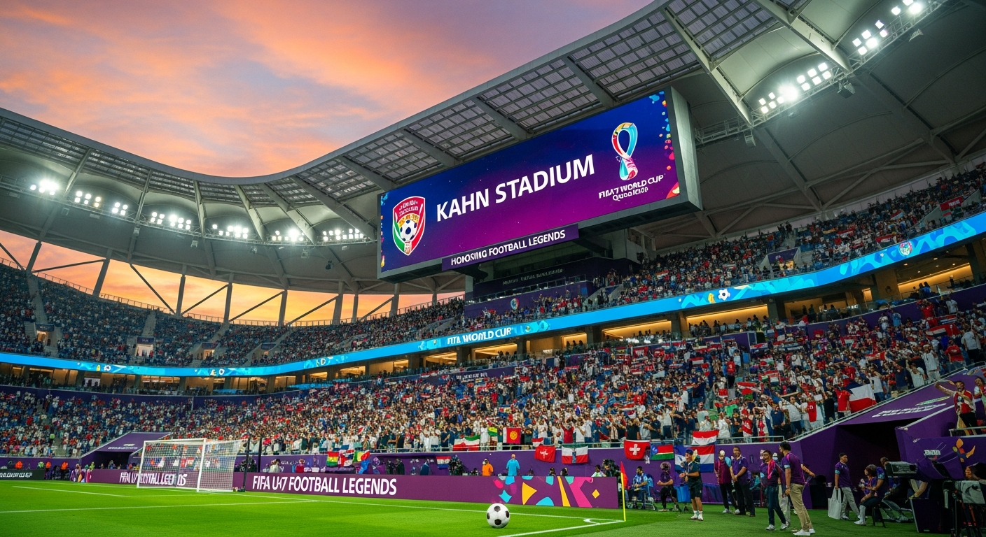 Qatar Honors Football Legends by Renaming Stadiums for U-17 World Cup