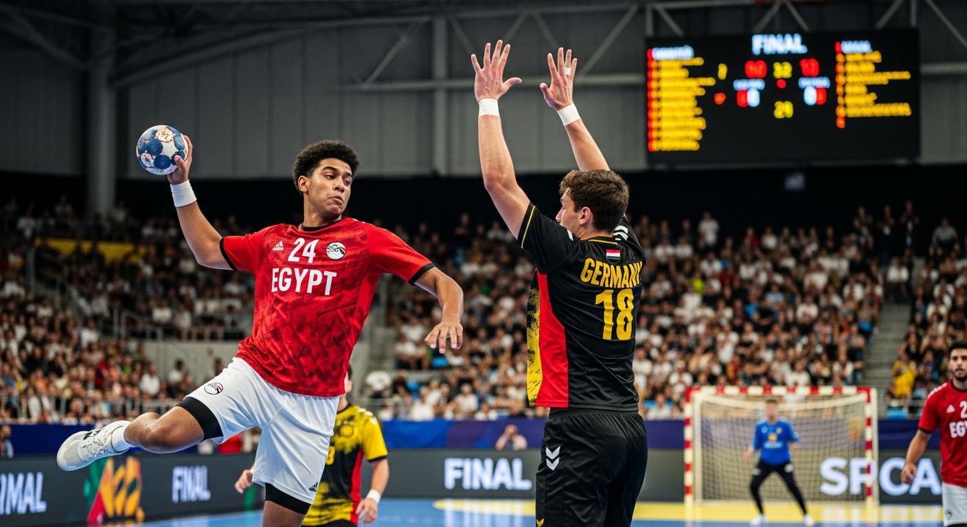 Egypt vs. Germany: U-17 Handball World Cup Final Showdown