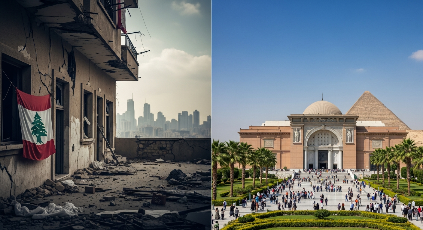 Lebanon's 'Failed State' Status & the Grand Egyptian Museum's Grand Opening