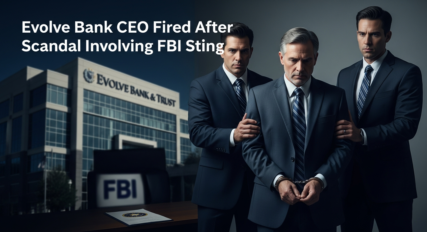 Evolve Bank CEO Fired After Scandal Involving FBI Sting