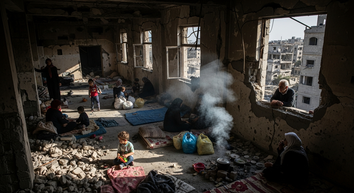 Arafat's Gaza Home: From Museum to Refuge Amidst War's Ruins