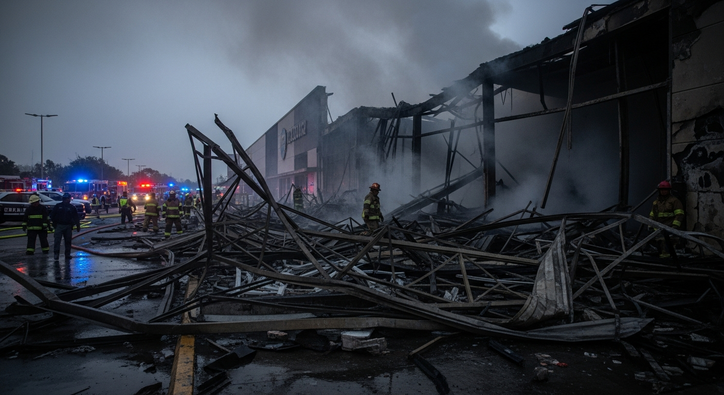 Deadly Explosion Rocks Northern Mexico: 23 Killed in Store Fire