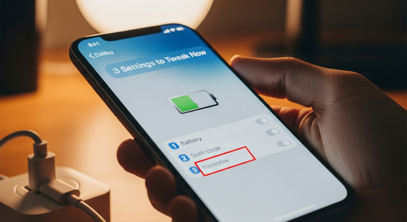 iPhone Battery Draining Fast? 3 Settings to Tweak Now