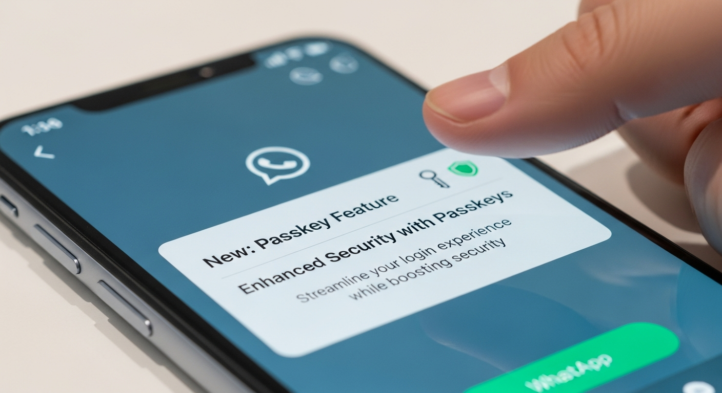 WhatsApp Boosts Chat Security with New Passkey Feature