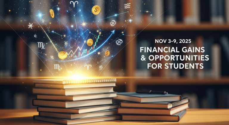 Weekly Horoscope: Financial Gains & Opportunities for Students (Nov 3-9, 2025)