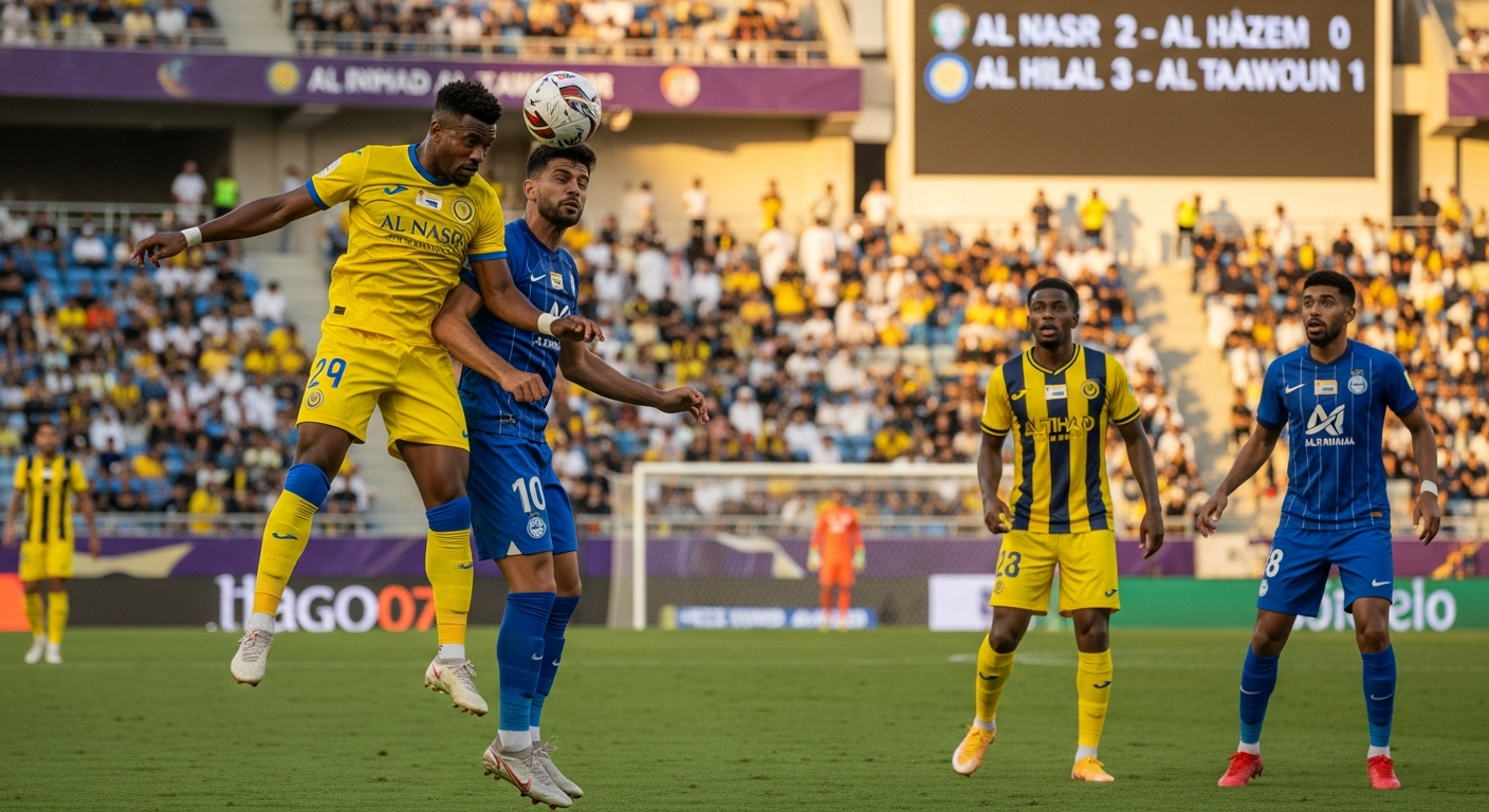 Saudi League Standings: Al Nassr & Al Hilal Win, Al Ittihad & Al Ahli Draw