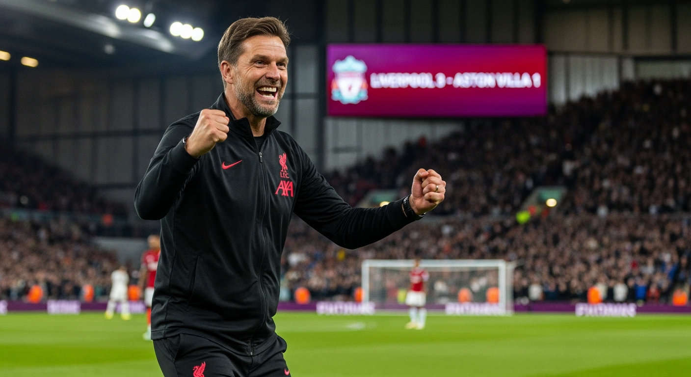 Slot's Relief: Liverpool Breaks Losing Streak with Victory Over Aston Villa